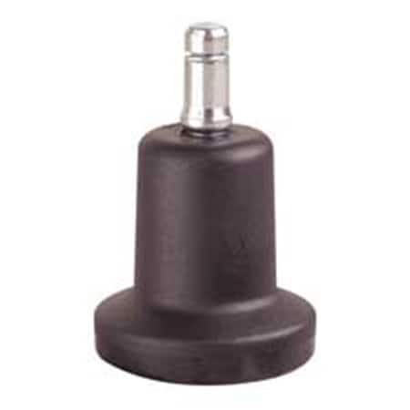 Master Caster Co Master Caster Company MAS70175 Bell Glides- 2-.19in. Base- B Stem- .44in.x.88in.- 5-ST- Black 70175